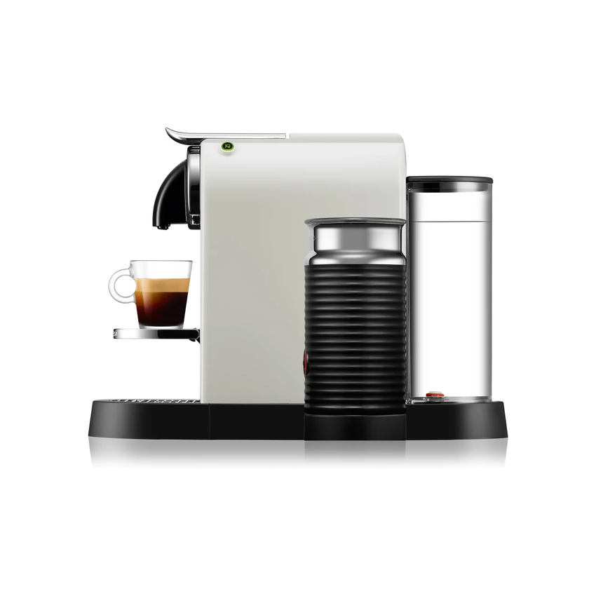 Nespresso CitiZ Automatic Espresso Machine with Aeroccino Milk Frother - White (Photo: 3)